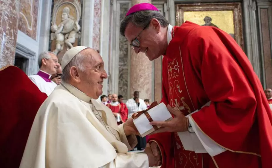 Papa Francisco y Garca Cuerva