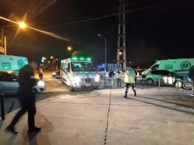 Accidente vial en Malvinas