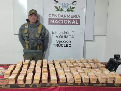 secuestro de dinero por gendarmeria