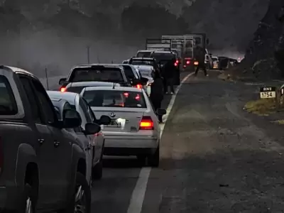 corte de ruta en purmamarca