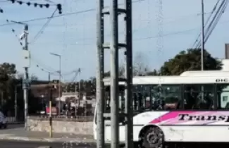 Fuente avenida 19 de Abril y calle Lamadrid
