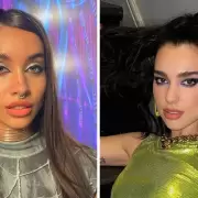 Dua Lipa subi� una foto y la confundieron con Mar�a Becerra: "�C�mo qu� no es?"