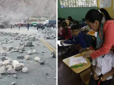 docentes cortes de ruta