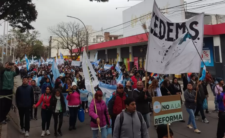 Cedems movilizaci�n (Foto: Somos Jujuy)