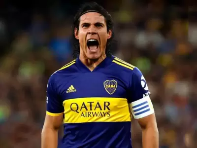 Edinson Cavani cerr� su llegada a Boca