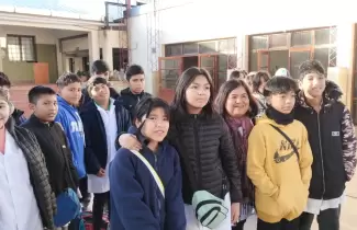 Estudiantes de la Escuela N�321