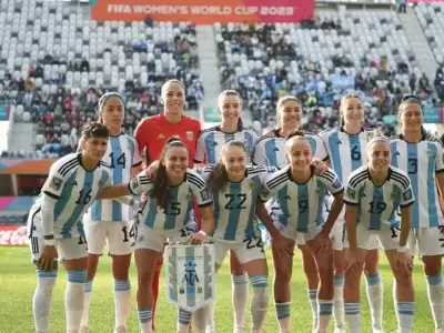 Equipo femenino de la selecci�n Argentina.