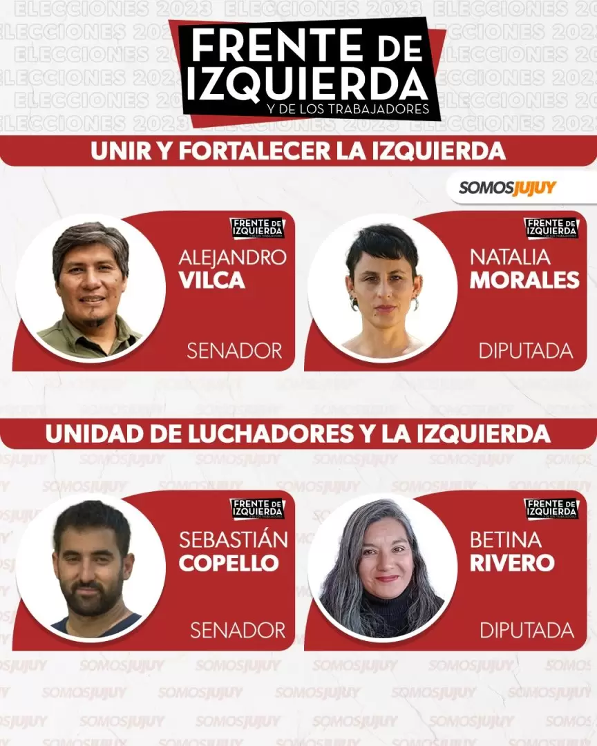 Listas de precandidatos que disputarán las PASO en Jujuy