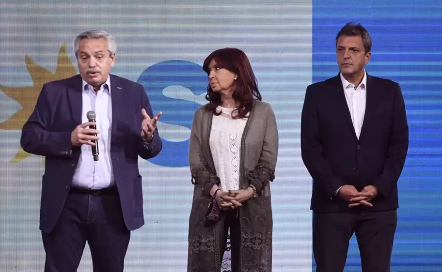 Alberto Fernndez, Cristina Kirchner, Sergio Massa