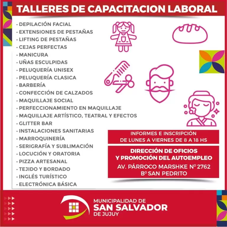 Talleres de capacitación laboral