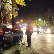 Una camioneta choc contra un semforo cerca de la Facultad de Ingeniera: la conductora se durmi
