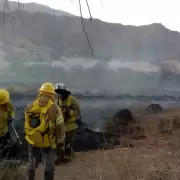 Maimará: intentaron limpiar un terreno prendiendo fuego y terminaron quemando casi 3 hectáreas