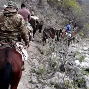Comenzó el traslado de urnas a lomo de mula hacia los pueblos rurales de Jujuy