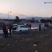 Alto Comedero: se incendió un auto sobre Ruta 9