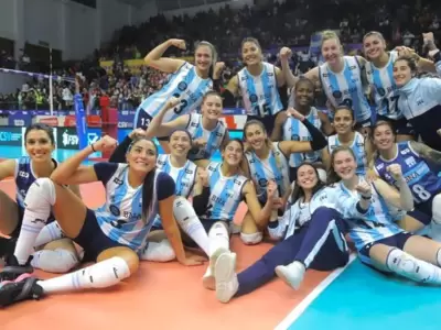Seleccionado argentino femenino de vóley "Las Panteras".
