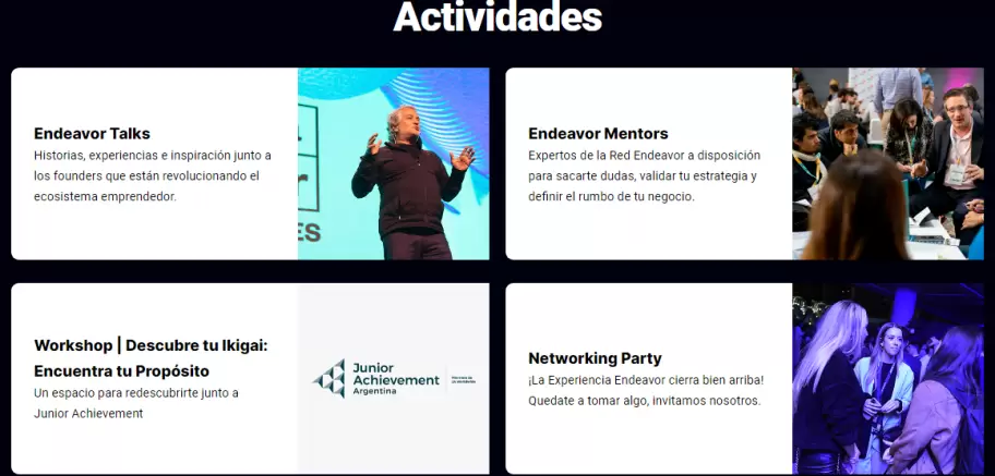 actividades endeavor