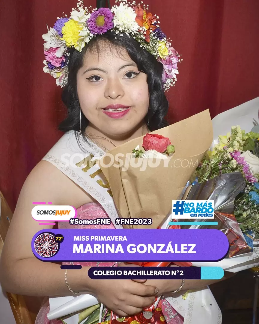 miss primavera Colegio Bachillerato N°2