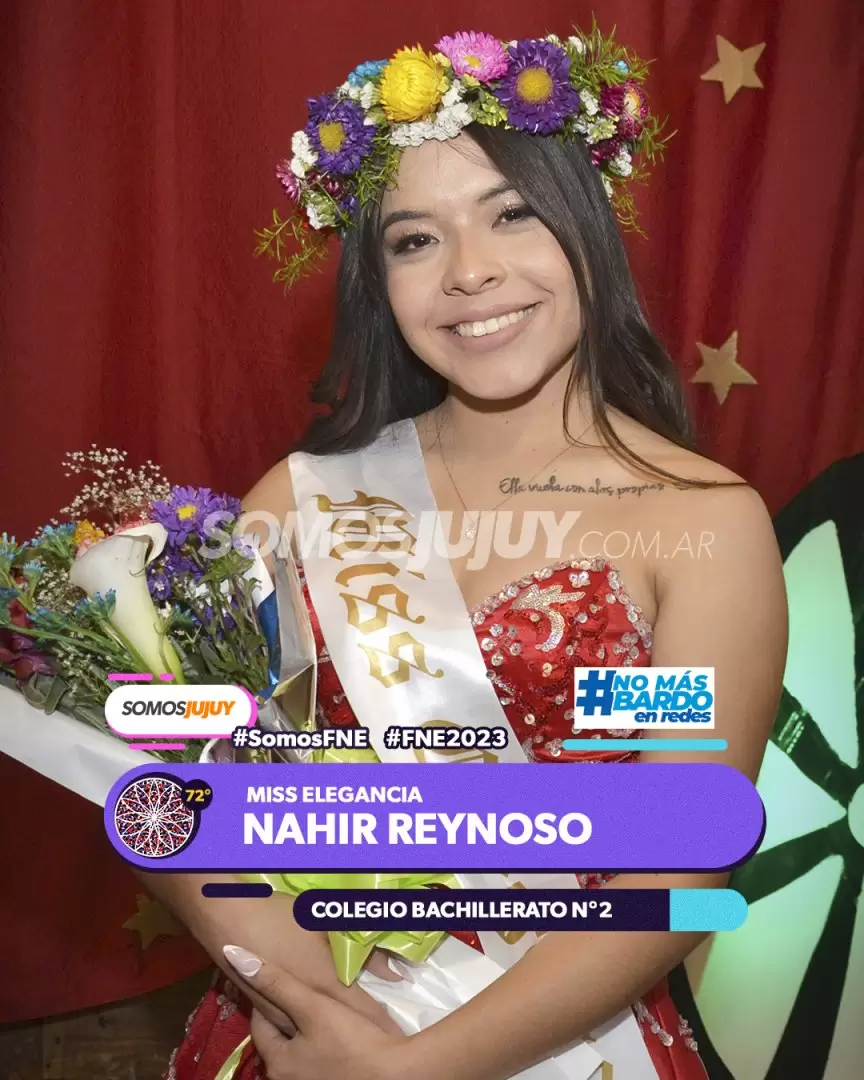 Miss elegancia colegio Bachillerato N°2