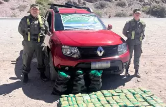 secuestro de droga en La Quiaca