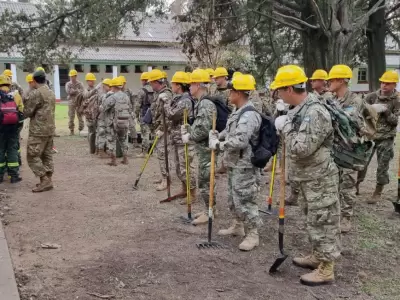 ej�rcito se capacita para incendios
