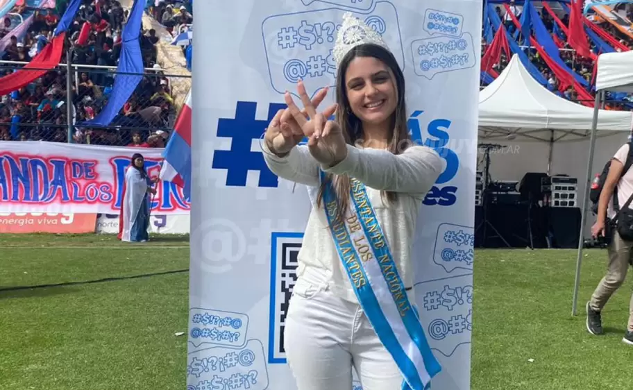 Tiziana Vignolles. reina nacional de los estudiantes 2022