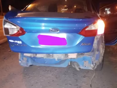 auto chocado