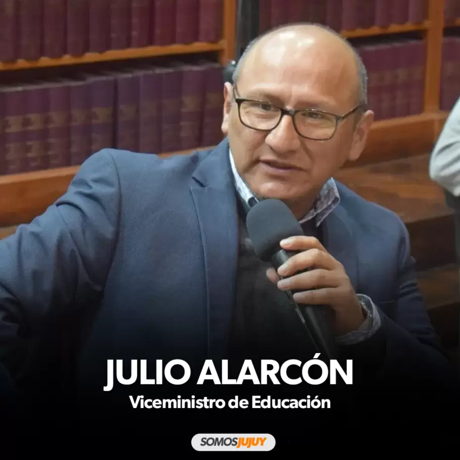 Julio Alarcón, viceministro de Educación