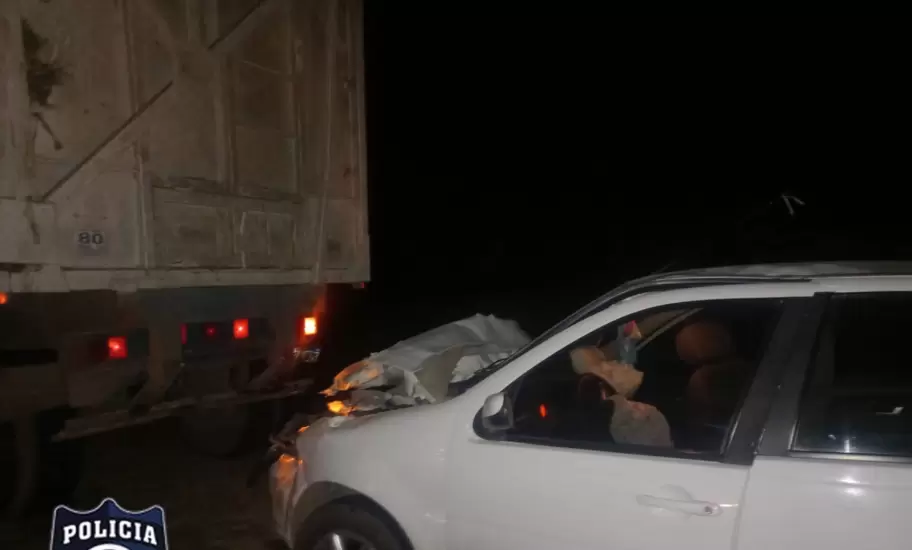 Siniestro altura ingreso a Rodeíto