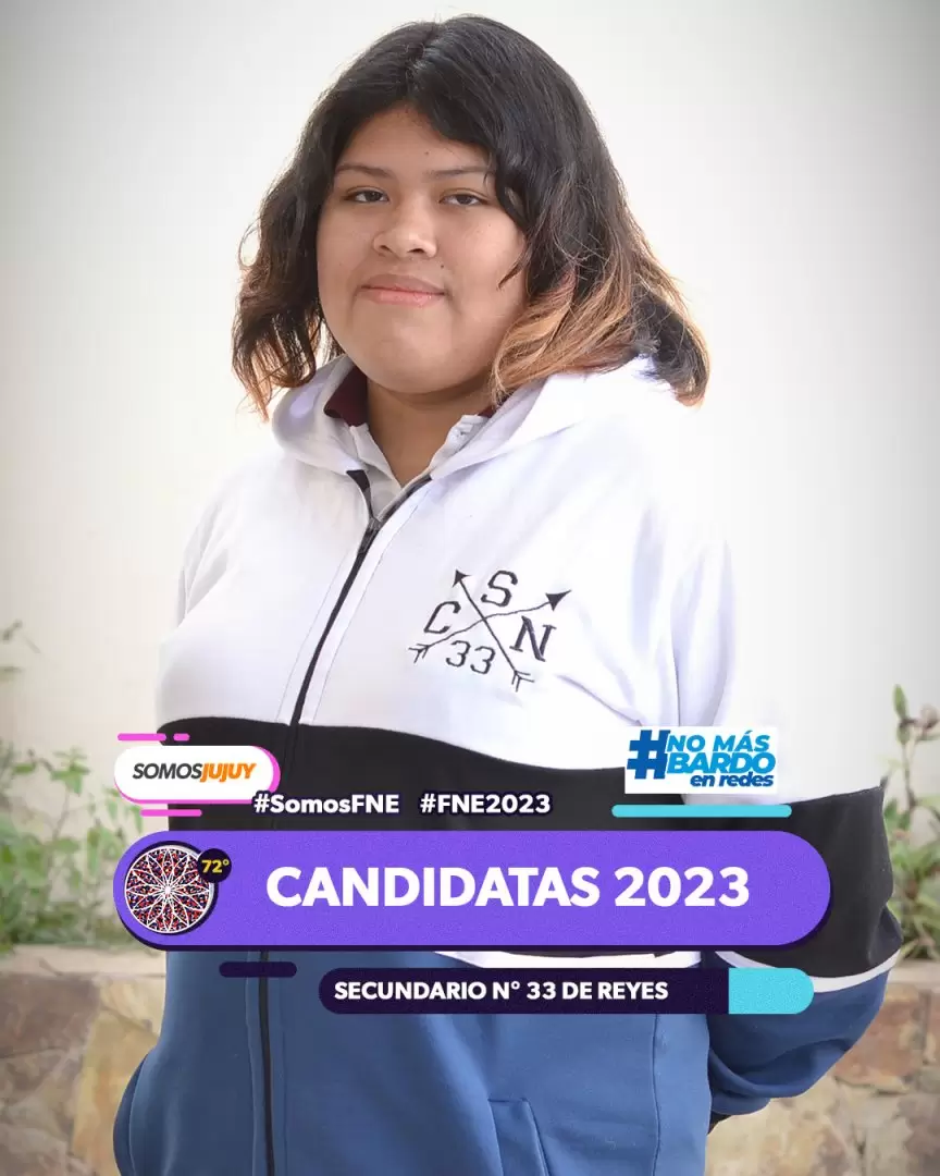 Candidatas 2023 Secundario 33 de Reyes