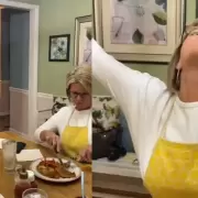Una argentina le hizo probar milanesas a una pareja estadounidense y su reacci�n se volvi� viral