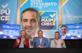 Stevanato se impuso en Maip� / Foto: Ramiro G�mez.
