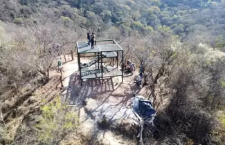 Construccin de mirador en Parque Botnico Municipal