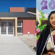 Carla Nieva es la nueva reina de la Escuela Secundaria Rural N 3 de Paso de Jama