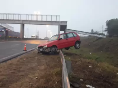 accidente en ruta 9