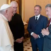 "Listo para boxear?": el papa Francisco recibi a Sylvester Stallone en el Vaticano