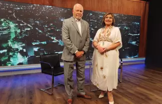 Guillermo Jenefes y Claudia Figueroa