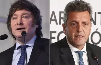 Milei y Massa