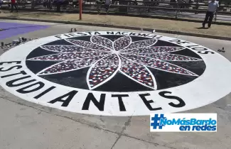 pintada flor del estudiante