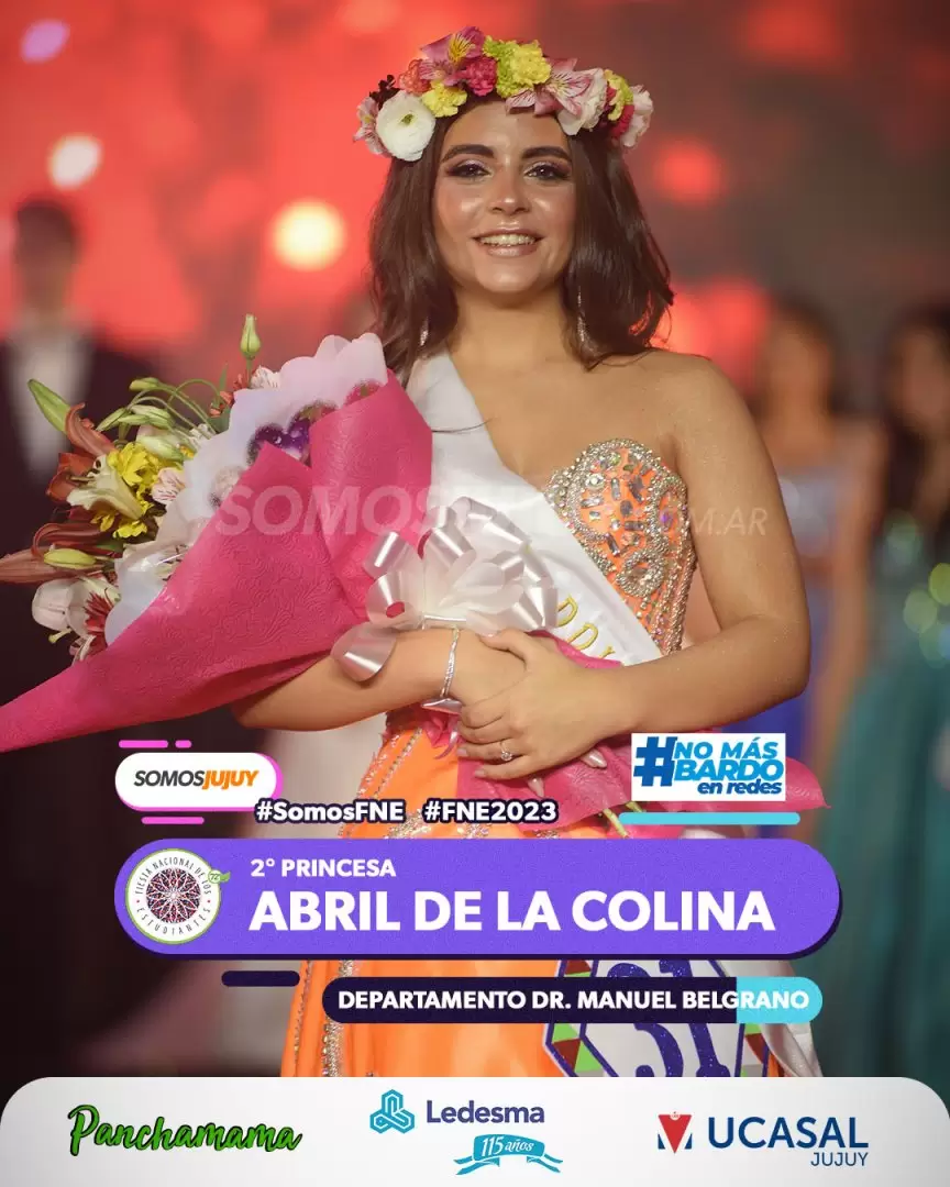 abril de la colina lamas - segunda princesa