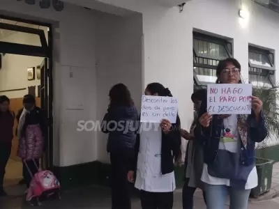 Bajo acatamiento al paro en la escuela Pucarita