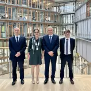 Gerardo Morales impulsa inversiones europeas en litio, hidrógeno verde y energías renovables