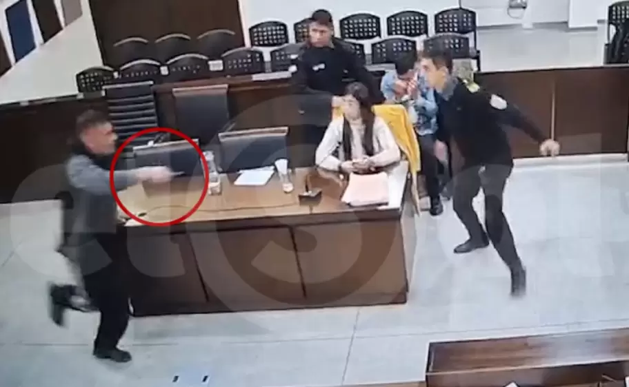 Preso que intentó apuñalar a una fiscal en pleno juicio en Mendoza