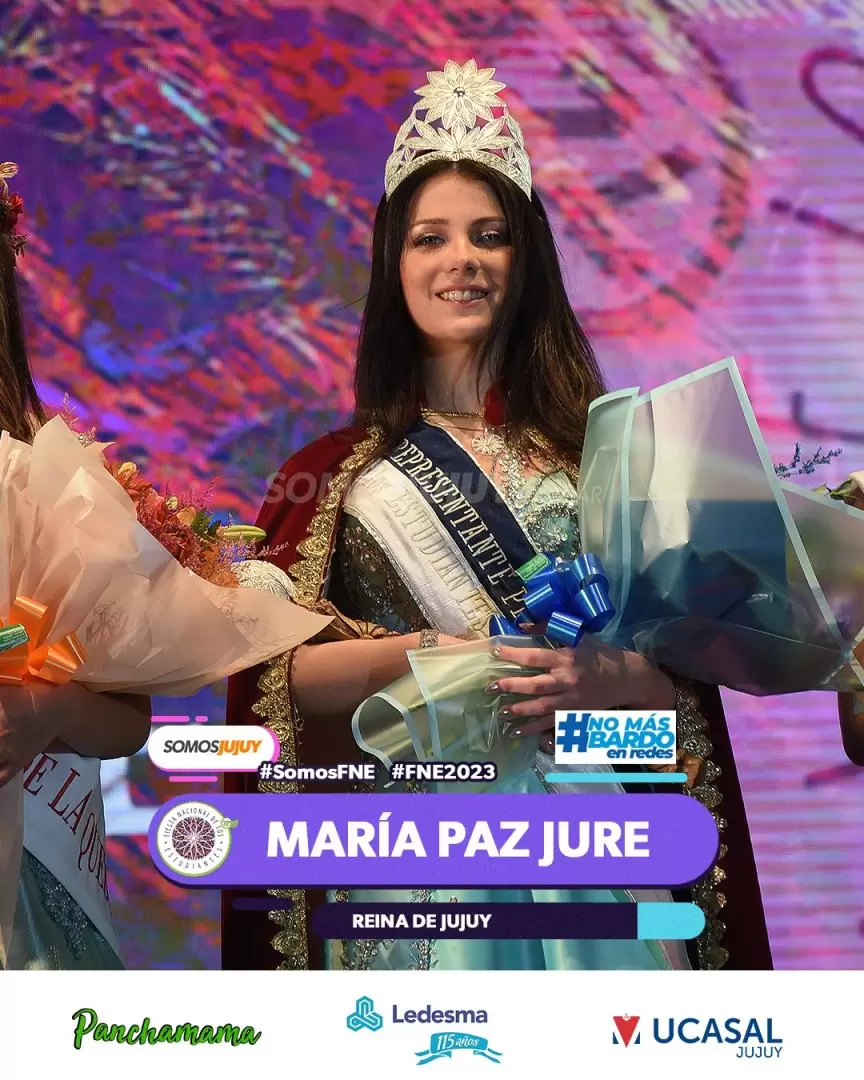 maria paz jure reina de jujuy