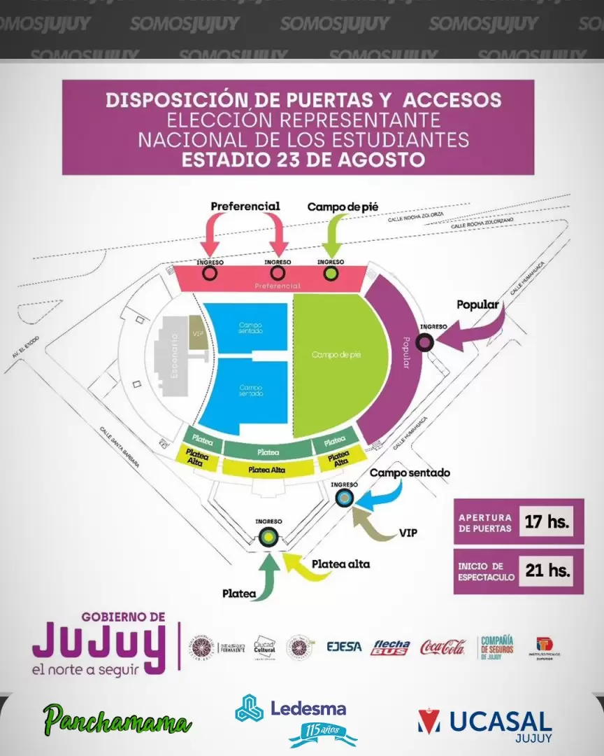 Show de Mara Becerra en Jujuy: acceso al 23 de Agosto