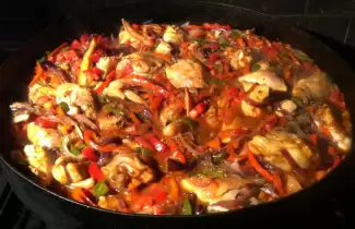 comida al disco