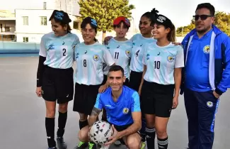 Las Murcielagas - seleccionado argentino campeón del mundo en futbol para ciegos.