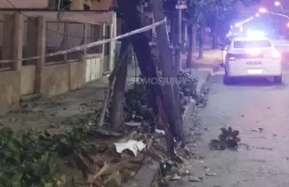 Accidente en avenida Fascio
