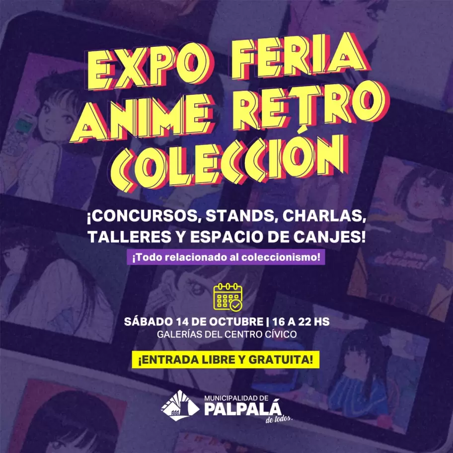 Expo Feria Anime Retro colección
