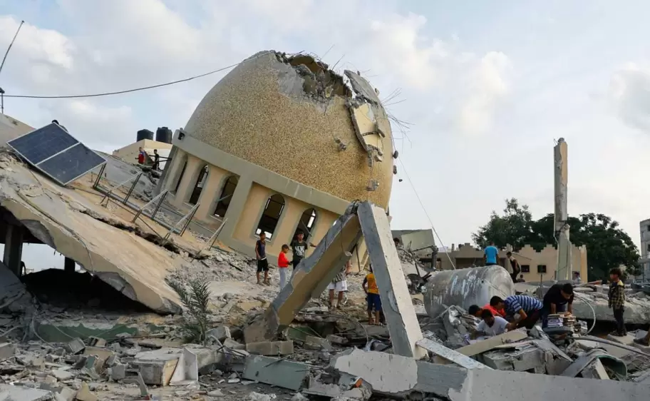 israel bombardea gaza