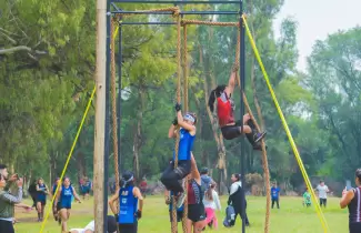 Carrera con obst�culos.